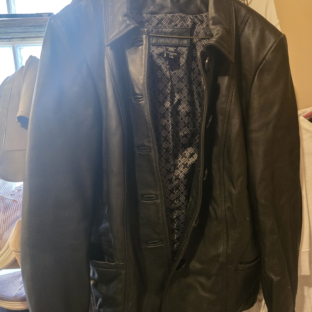 Women's Black Leather Jacket